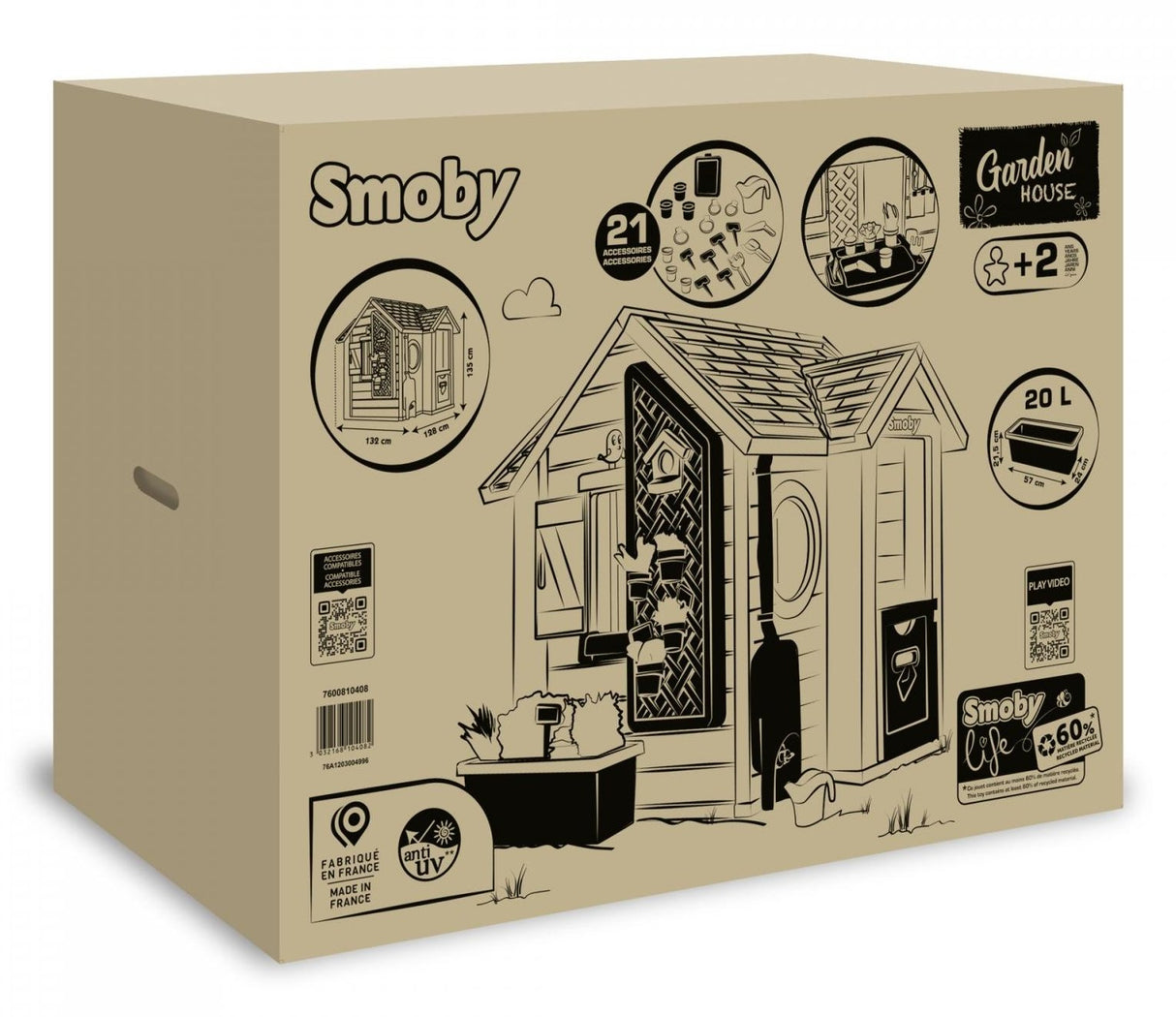 EAN 3032168104082 - Smoby 810408 casa de juguete imagen 7