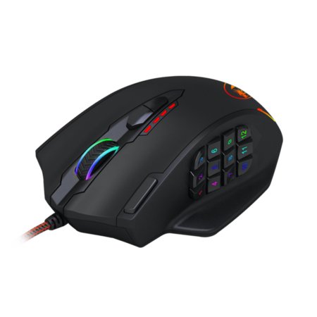 Redragon Impact Ratón Gaming Rgb Laser 6200 Dpi