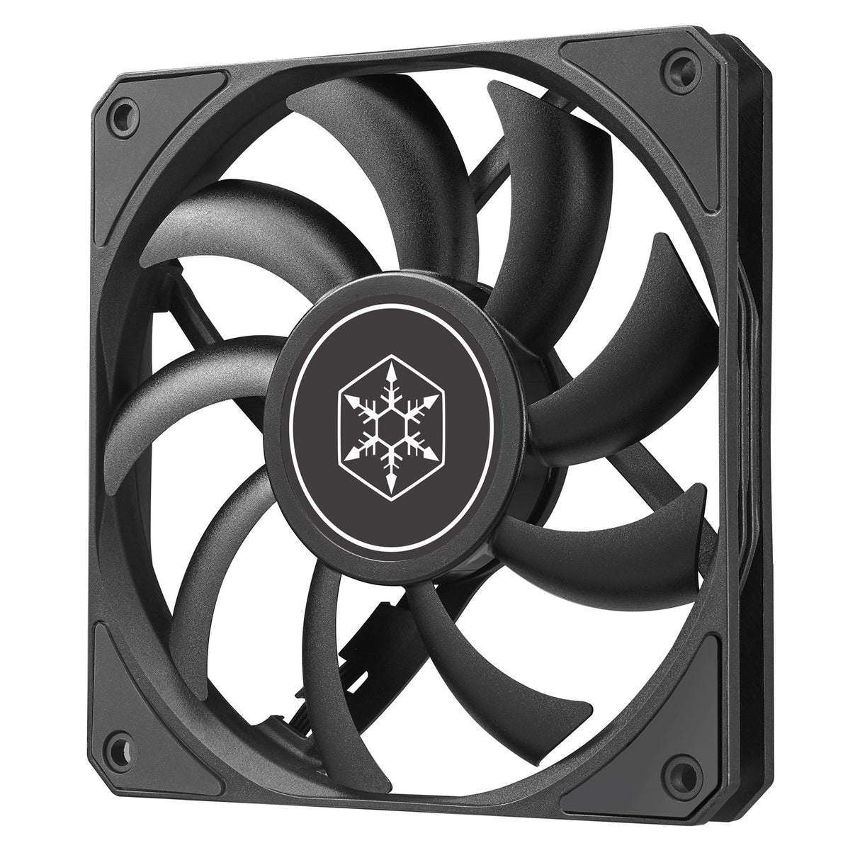 EAN 4710679812182 - Silverstone Air Slimmer 120 Carcasa del ordenador, Procesador Refrigerador de aire 12 cm Negro 1 pieza(s) imagen 1