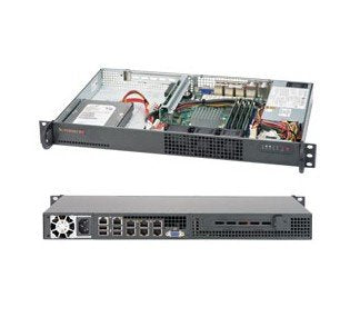 Supermicro Barebone Superserver 1u Intel Atom C2758 (8c/8t) 2,4 Ghz Sys-5018a-Tn7b