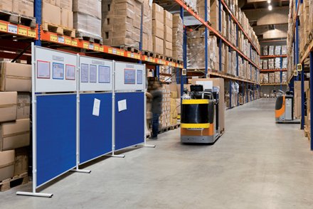 Franken Magnetrahmen Autoadhesivo Pro A4 Azul