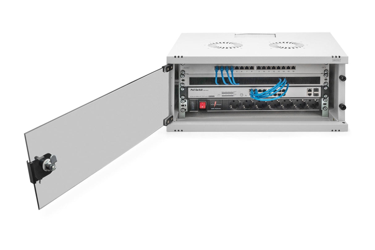 EAN 4016032493013 - Digitus DN-38010 armario rack 4U Bastidor de pared Gris imagen 9