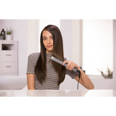 EAN 4008496938322 - Remington S 8598 Plancha de pelo Caliente Negro, Gris 3 m imagen 5