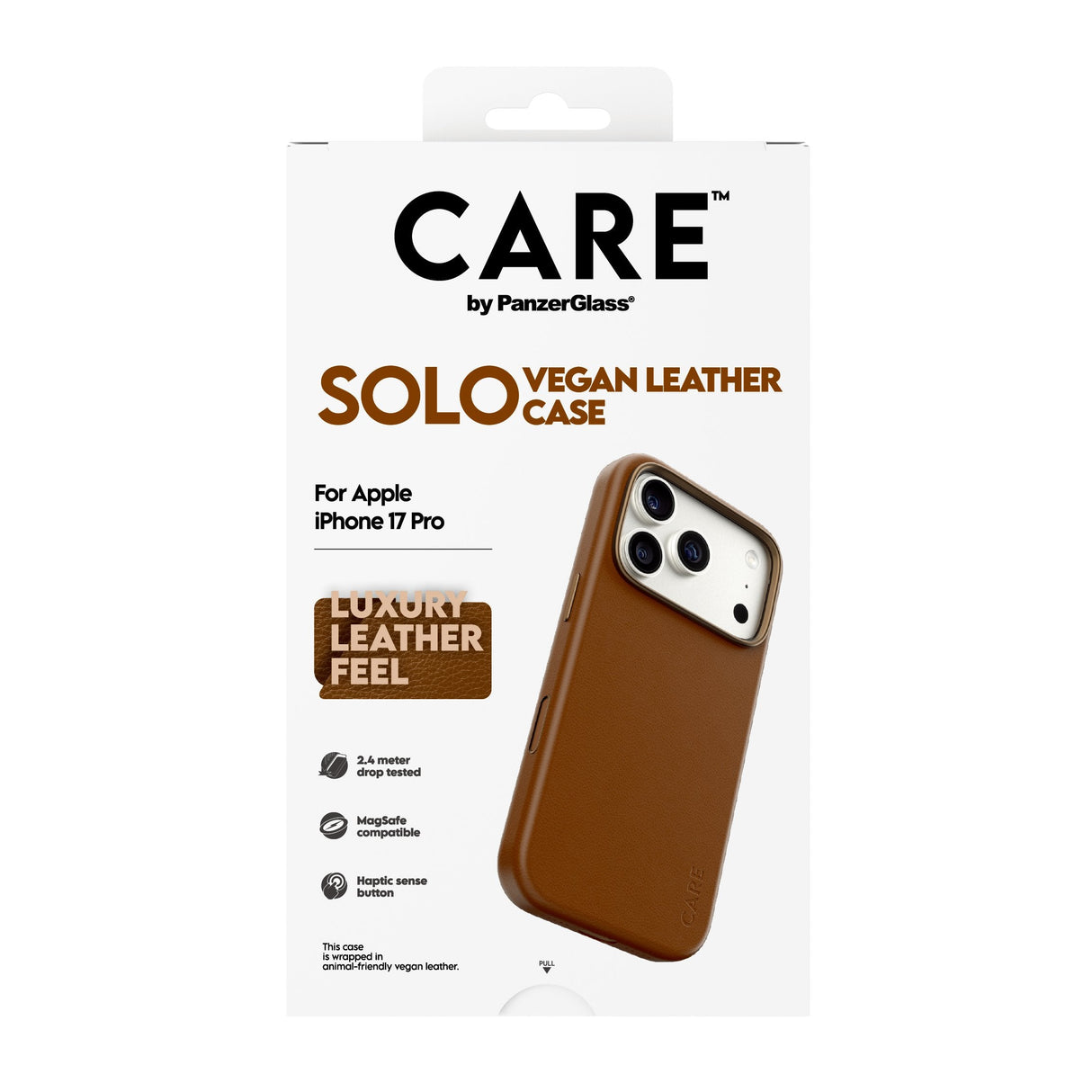Panzerglass Care Solo Case Brown Ip 17 Pro
