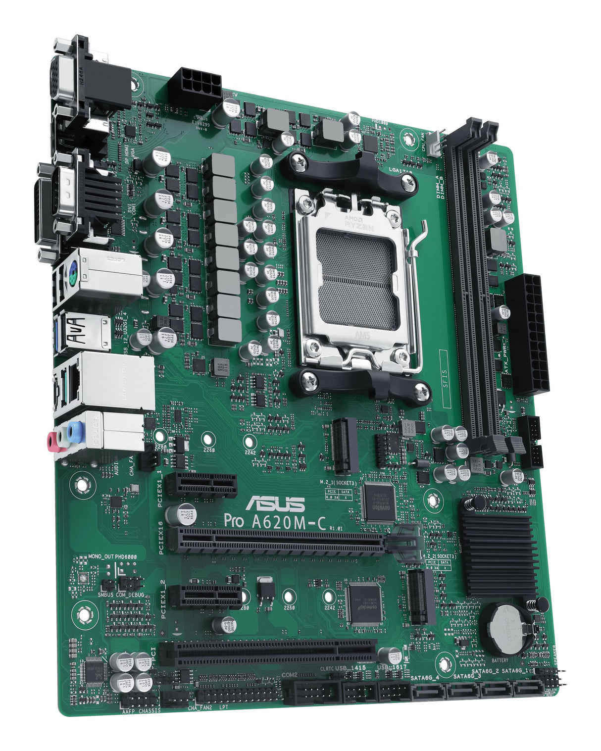EAN 4711387239704 - ASUS PRO A620M-C-CSM AMD A620 Zócalo AM5 micro ATX imagen 4