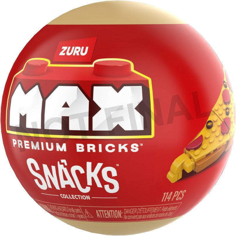 Colección De Bocadillos Premium De Zuru Max, Artículos De Diseño Ordenados 83186gq1