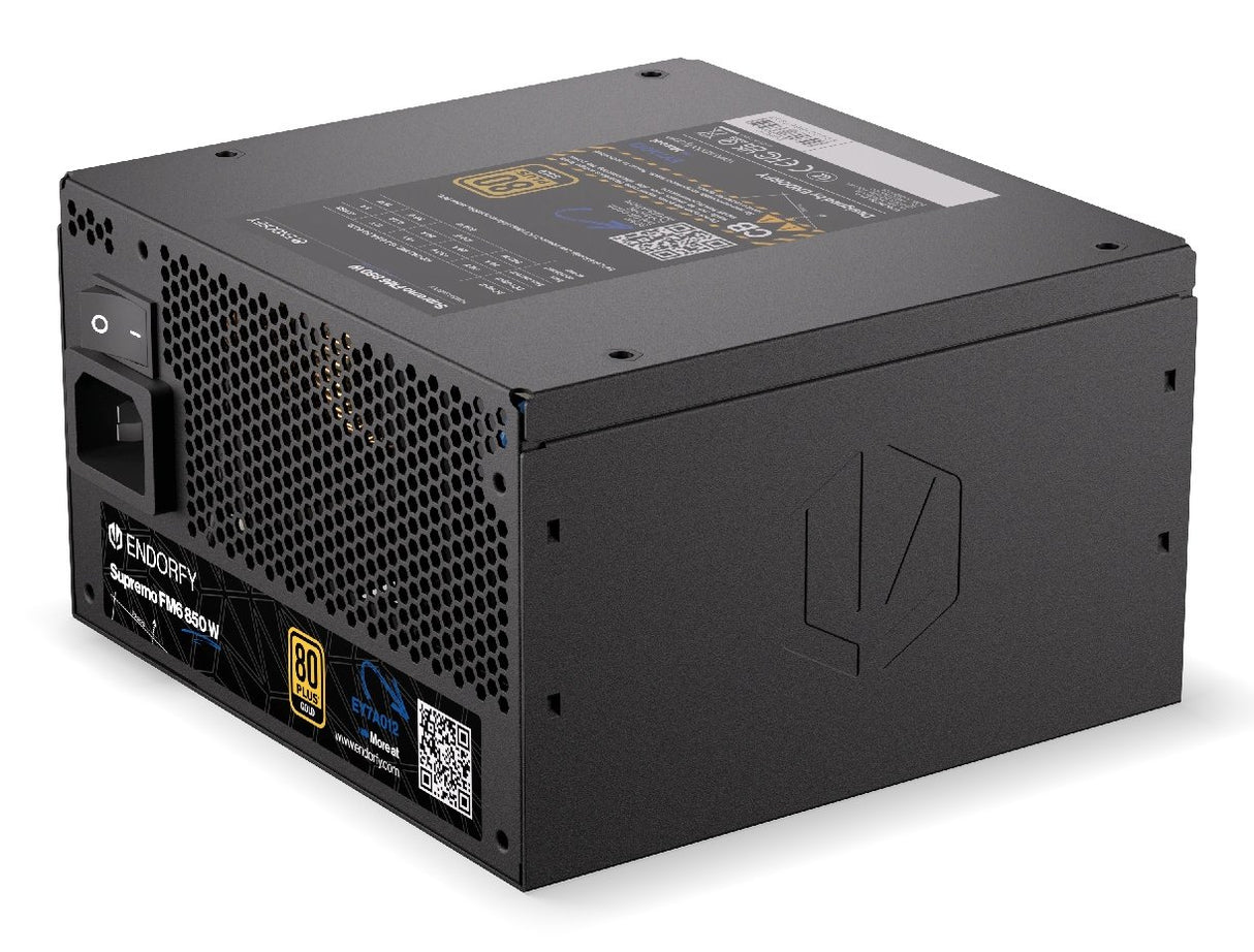 EAN 5903018667959 - ENDORFY Supremo FM6 850 W unidad de fuente de alimentación 24-pin ATX ATX Negro imagen 4