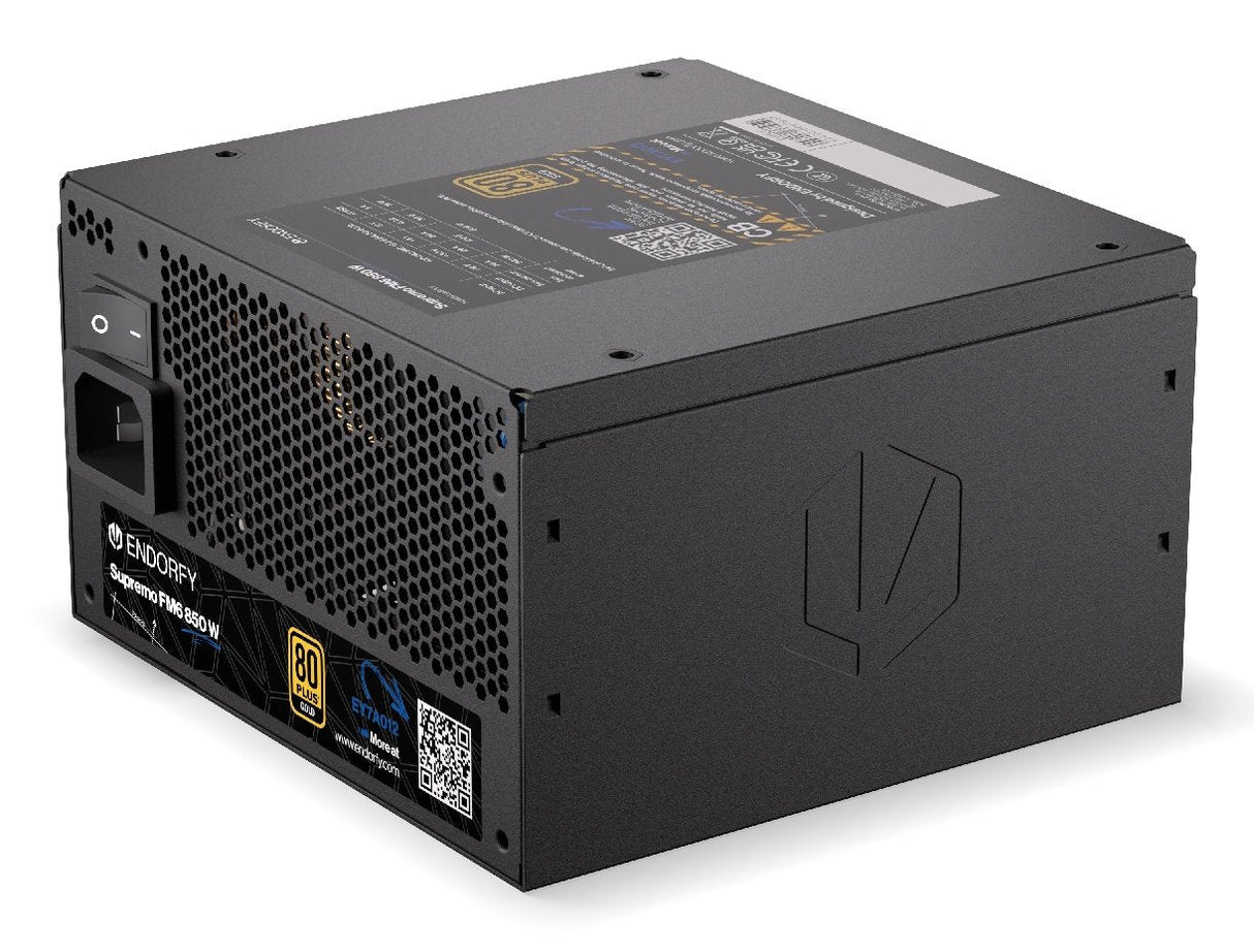 EAN 5903018667959 - ENDORFY Supremo FM6 850 W unidad de fuente de alimentación 24-pin ATX ATX Negro imagen 4