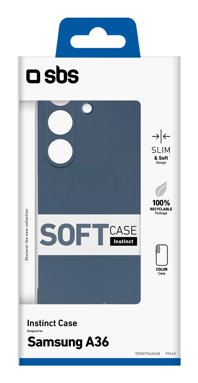 Sbs Inminct Funda Para Samsung Galaxy A36 Blue