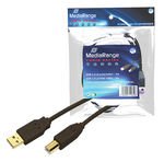 EAN 4260057126474 - MediaRange MRCS102 cable paralelo Negro 5 m imagen 1