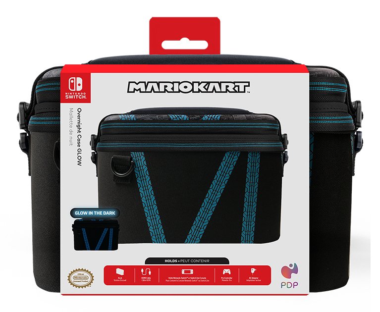 Pdp Tasche Pull-N-Go Mario Kart Drift Glowinthedark Switch