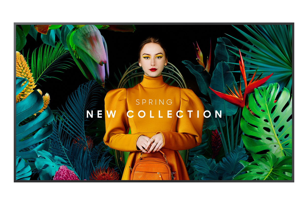 Samsung Lh65qmcebgcxen Pantalla Señalización Digital 165,1 Cm (65") Lcd Wifi 4k Ultra Hd Negro Tizen