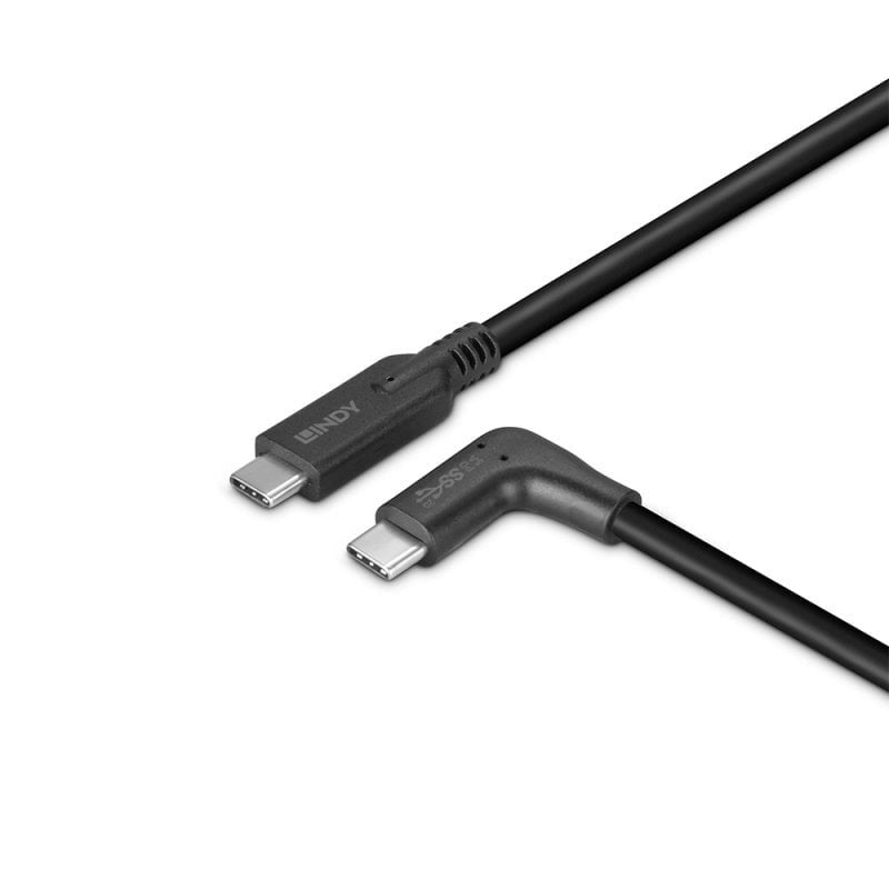 Cable Lindy 32017 Usb Usb 3.2 Gen 2 (3.1 Gen 2) 0,5 M Usb C Negro