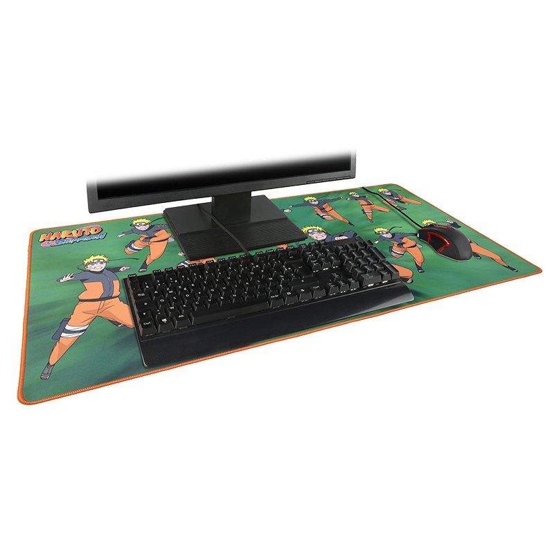 EAN 3328170287364 - Konix Naruto KX MOUSEPAD XXL GREEN Alfombrilla de ratón para juegos Multicolor imagen 3