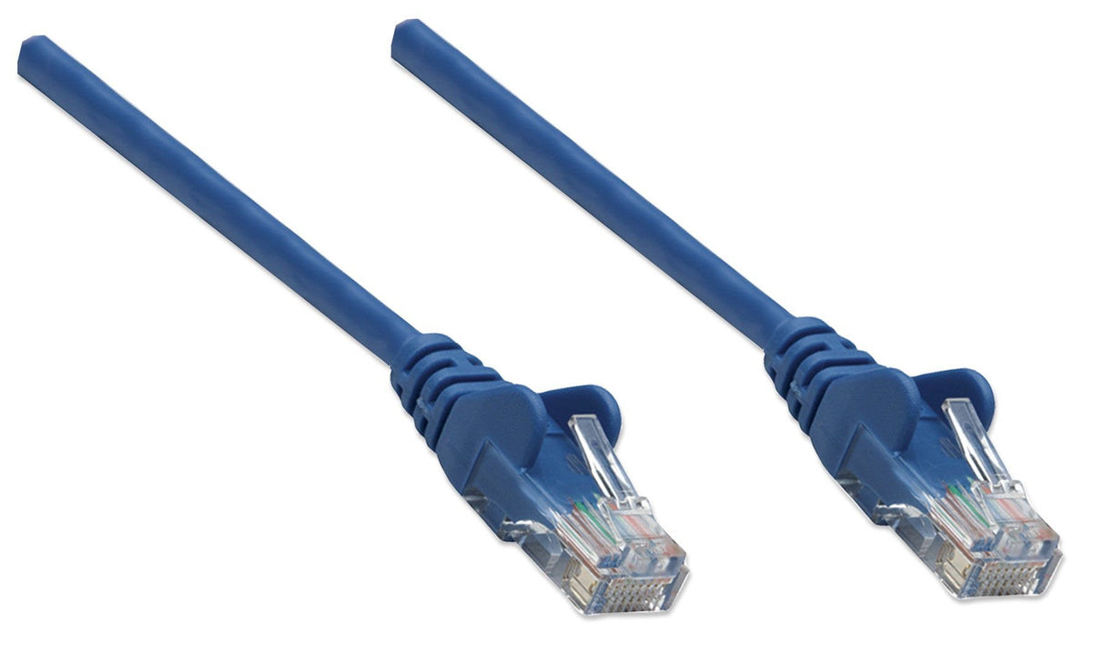 Intellinet Rj-45, M/M, 10m Cable De Red Azul Cat5e U/Utp (Utp)