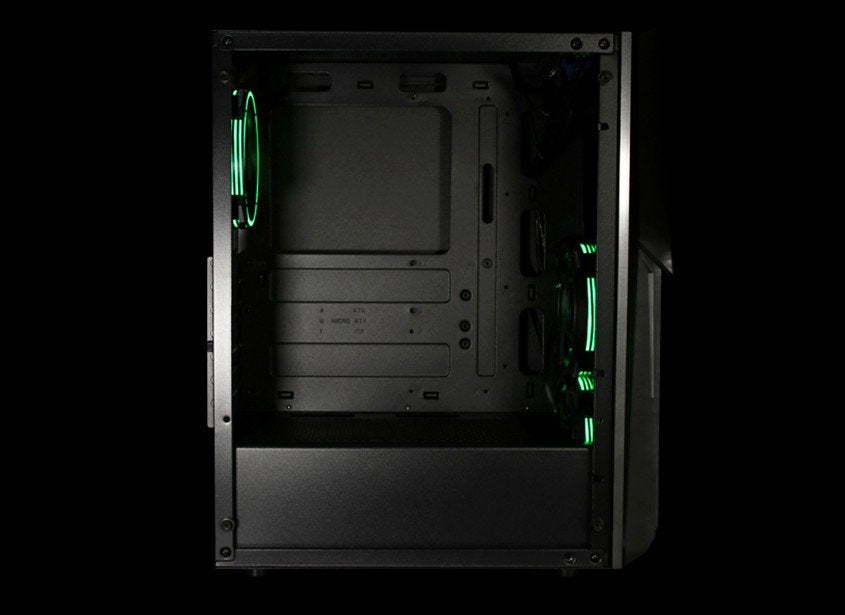 Caja Pc Droxio Gaming Burner Lat. Cristal Templad