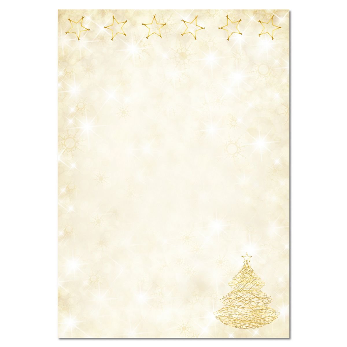 Sigel Weihnachtsbriefpapier Din A4 90 G M²