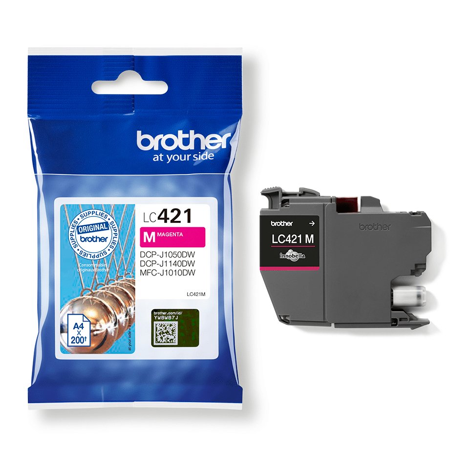 EAN 4977766810388 - Brother LC421M cartucho de tinta 1 pieza(s) Original Magenta imagen 5