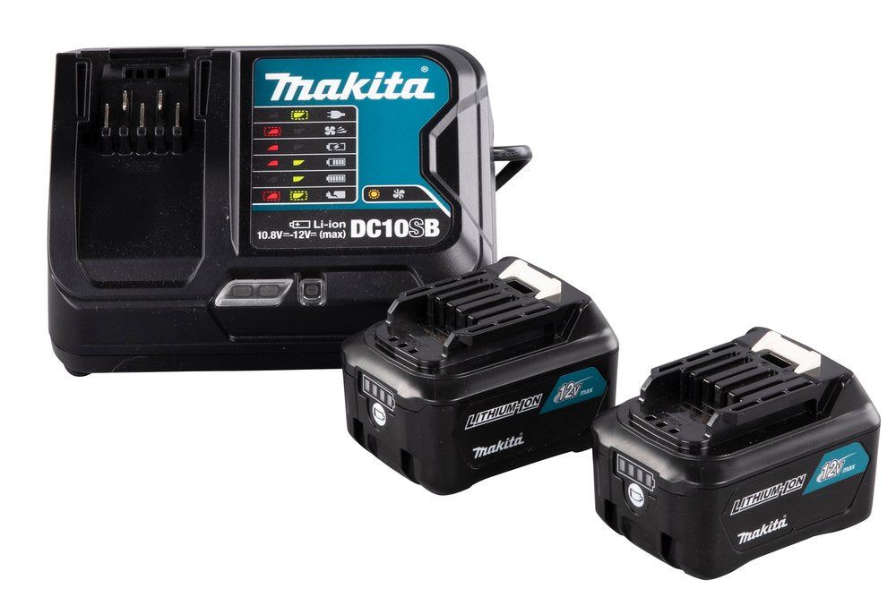 Makita Kit Fuente De Alimentación Li 12v 4ah, Juego 191l68-0
