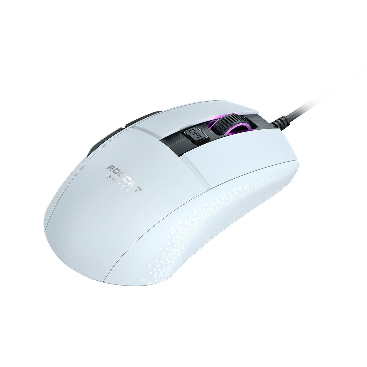 Raton Para Juegos Roccat Burst Core Blanco Rgb