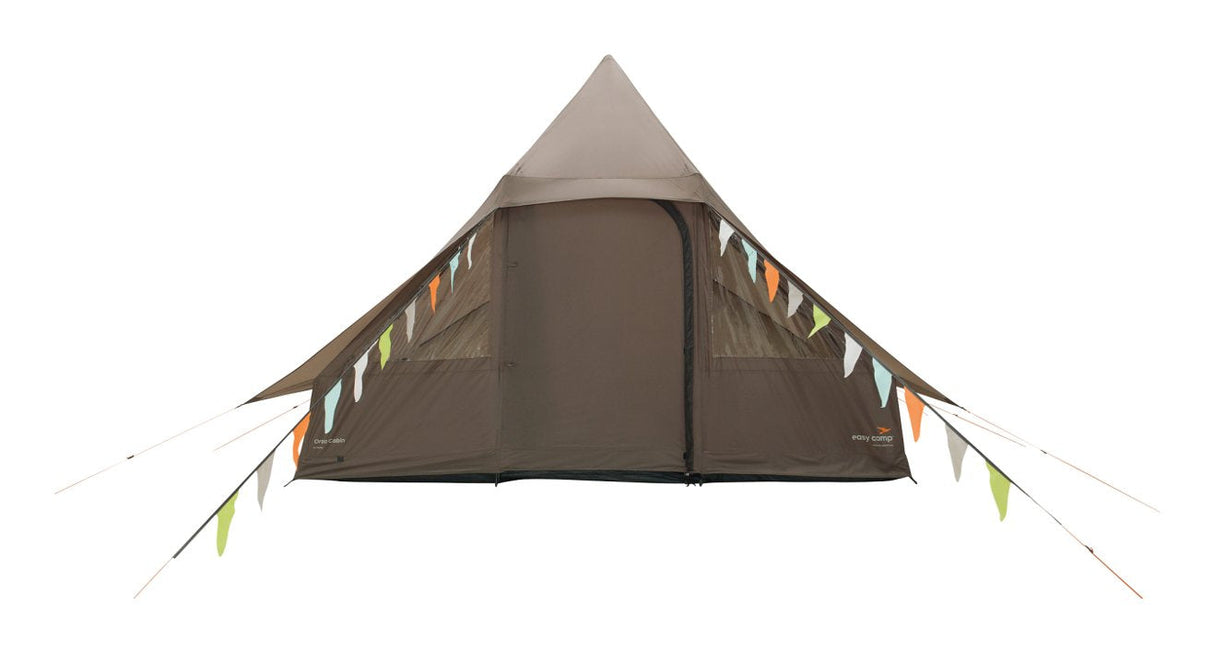 Tienda Glamping Easy Camp Orsa Cabin Marrón, Para 8 Personas, Modelo 2025 120485