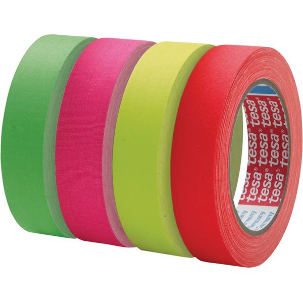 Tesa Tesaband 4671 - Cinta De Tela - 25 Mm X 25 M - Kunststoffbeschichtetes