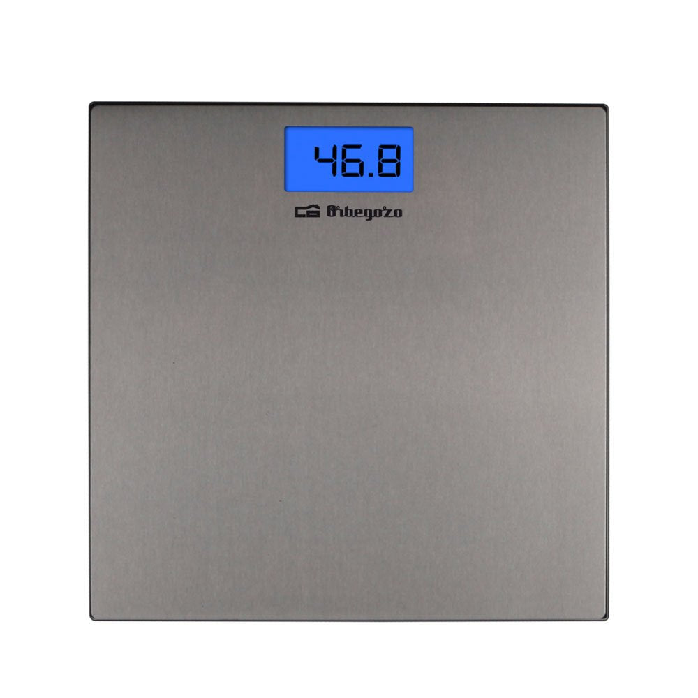 Báscula De Baño Orbegozo Pb-2222 Hasta 150kg Gris