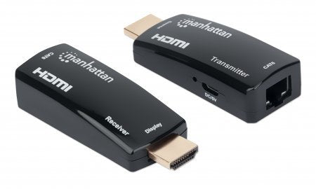 EAN 0766623207539 - Manhattan 207539 extensor audio/video Transmisor y receptor de señales AV Negro imagen 1