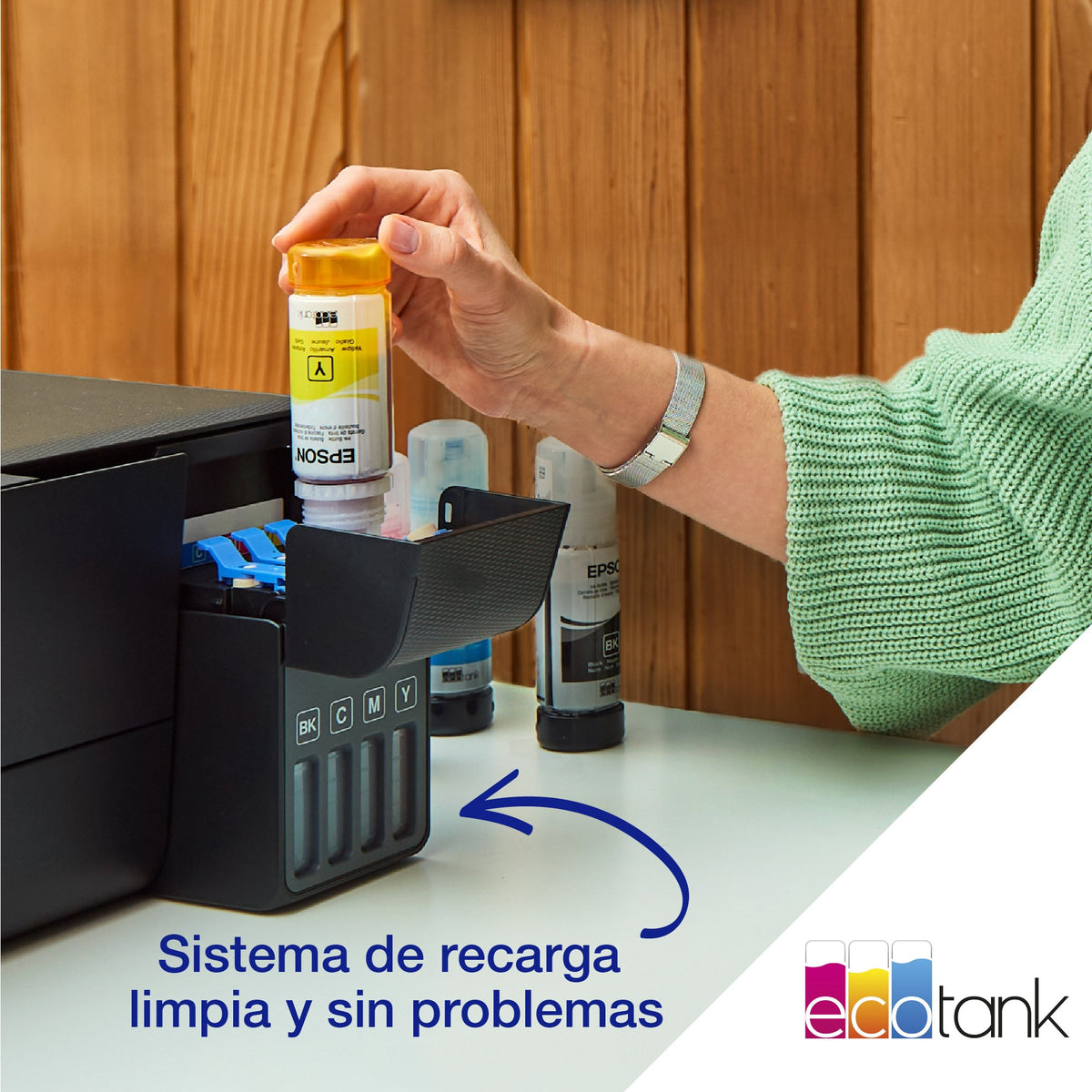 EAN 8715946684109 - Epson EcoTank ET-2810 Inyección de tinta 5760 x 1440 DPI 33 ppm Wifi imagen 30