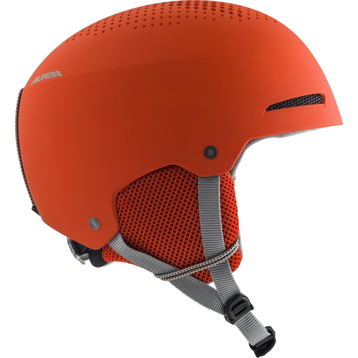 Casco De Invierno Alpina Zupo Pumpkin-Orange Matt 51-55