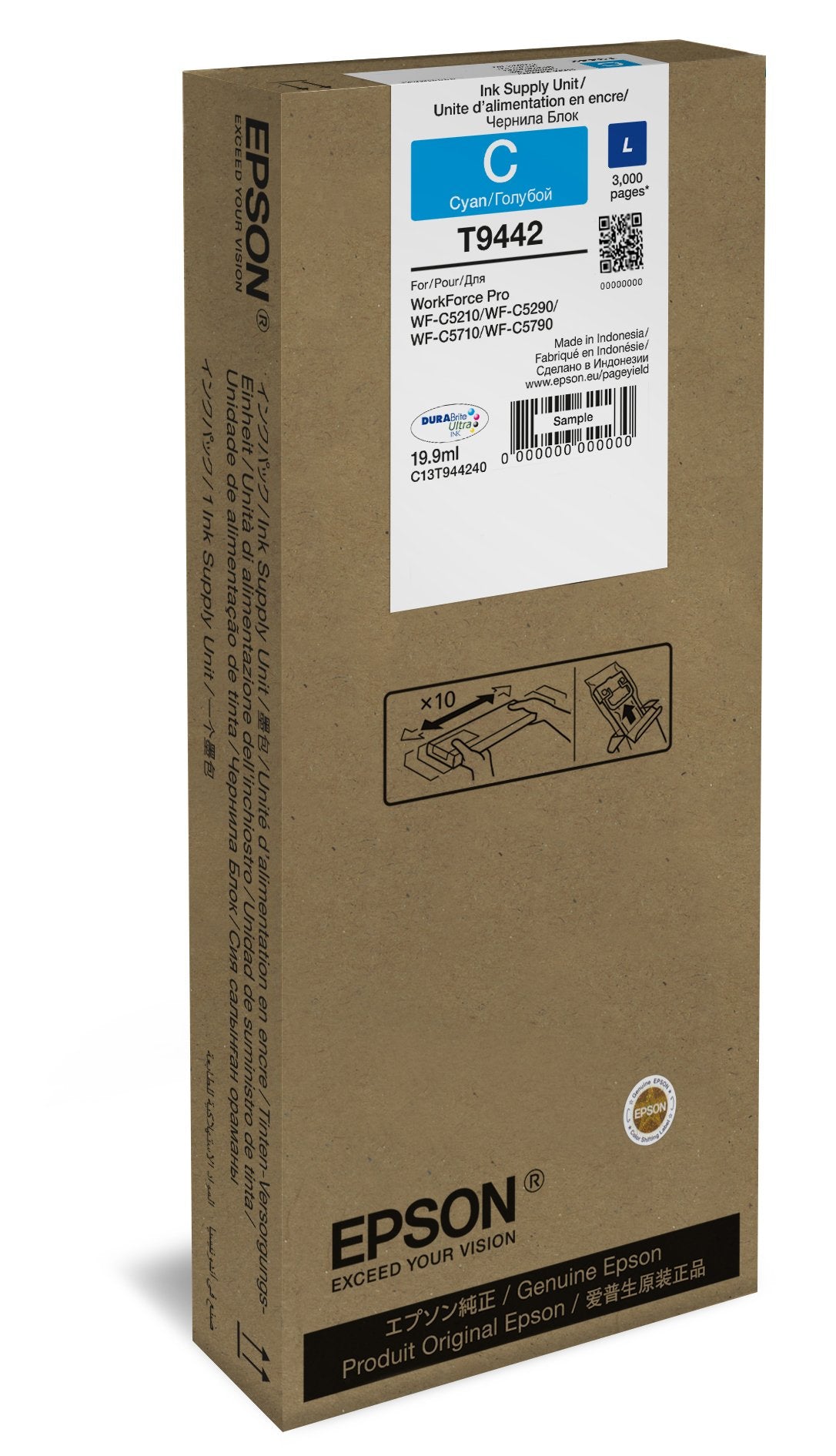 EAN 8715946645315 - Epson C13T944240 cartucho de tinta 1 pieza(s) Original Cian imagen 1
