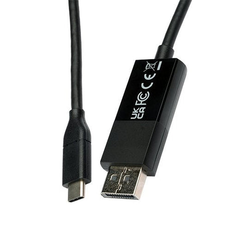 EAN 0662919111637 - V7 V7UCDP-2M cambiador de género para cable USB Type-C 3.2 Gen 1 DisplayPort Negro imagen 4