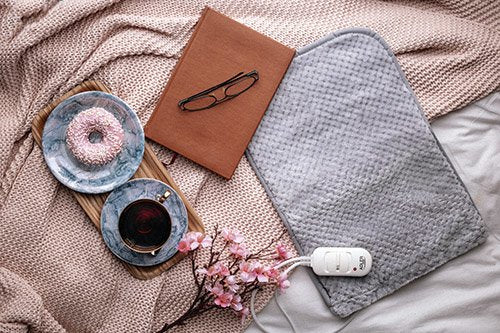 Adler Ad 7415 Manta Eléctrica Y Almohadilla Gris Vellón