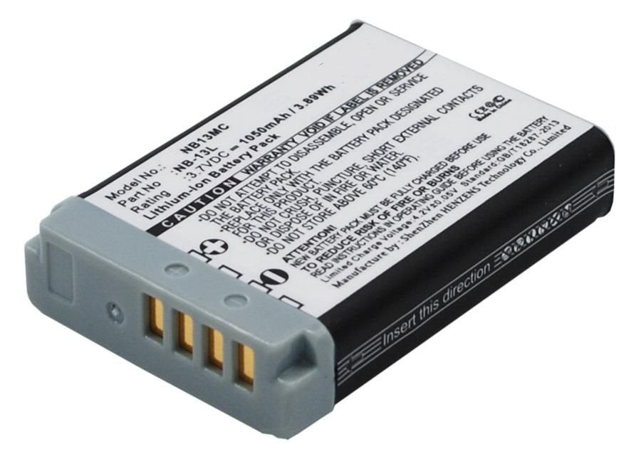 Coreparts Mbxcam-Ba072 Batería Para Cámara/Grabadora Ión De Litio 1050 Mah