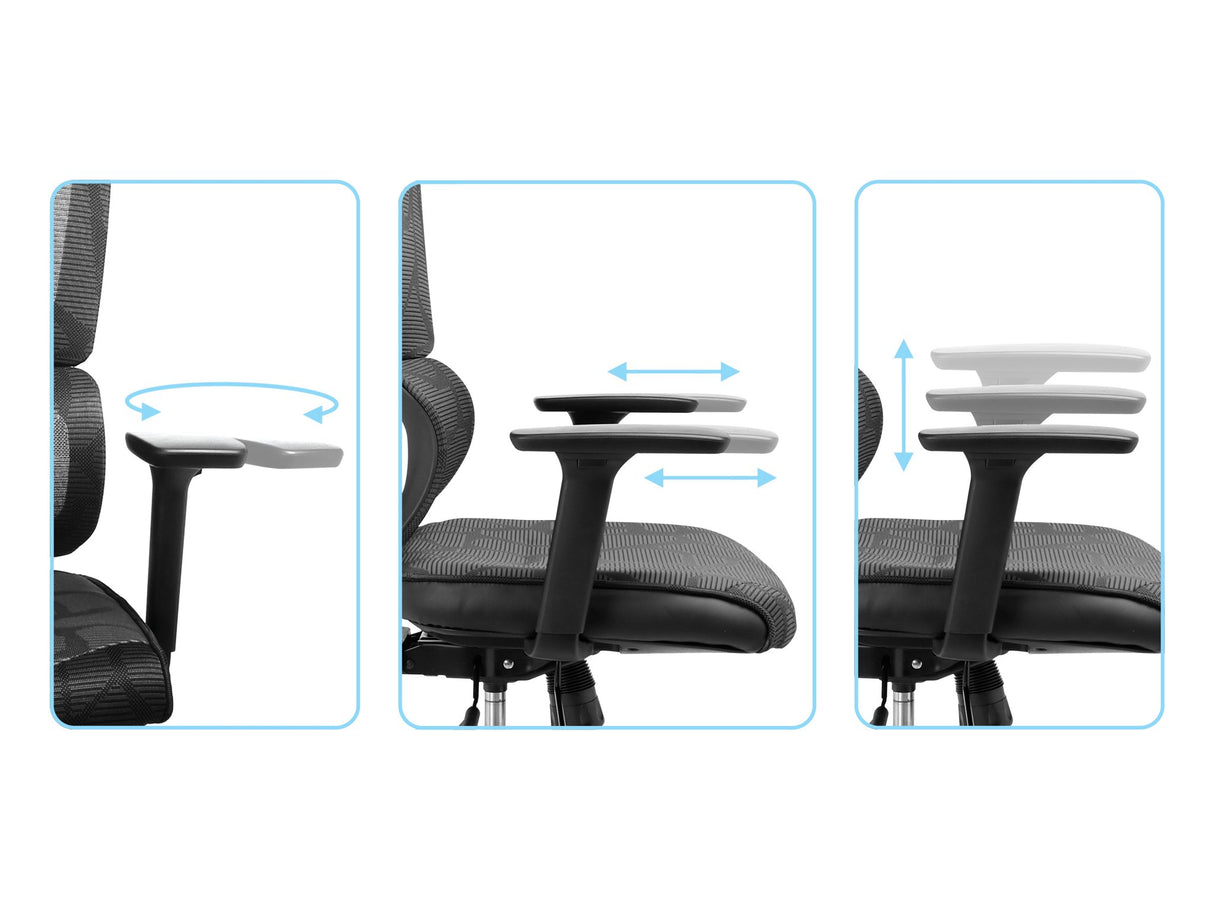 EAN 5705730640964 - Sandberg 640-96 silla para videojuegos Silla para videojuegos universal Asiento acolchado Negro, Gris imagen 7