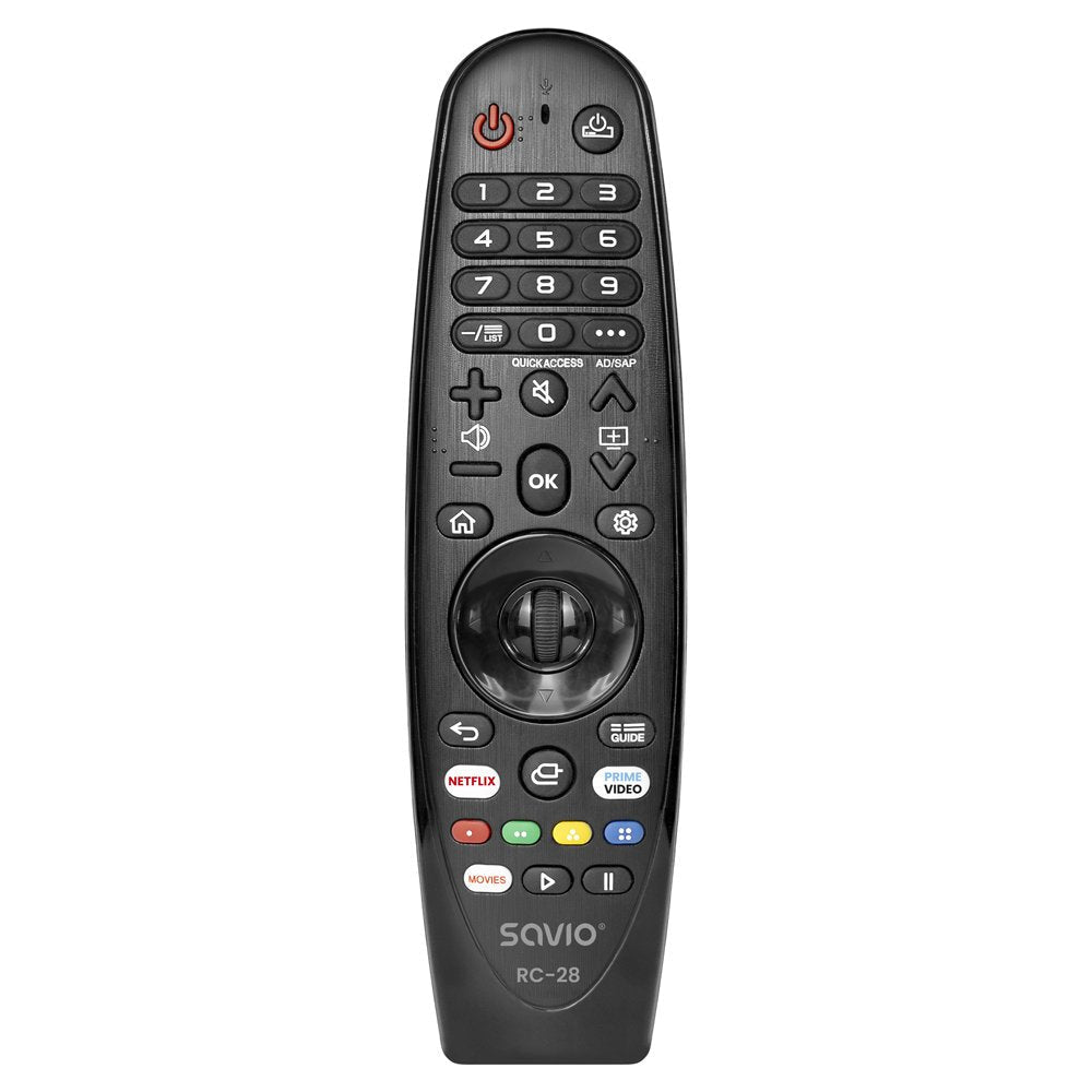Mando A Distancia Universal / De Repuesto Para Tv Lg Smart Tv Savio Rc-28