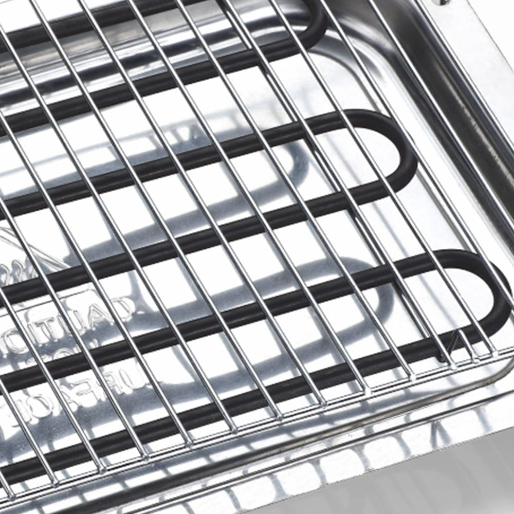 Haeger Grillie Parrilla Mesa Eléctrico Acero Inoxidable 2000 W