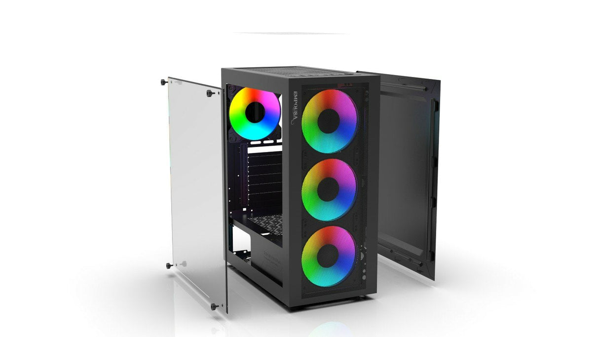 Caja Pc Inca Emg-15xn Midi Tower Negro