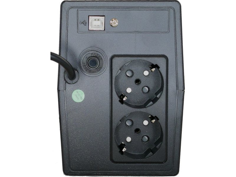 EAN 5901738558267 - Alantec AP-BK1000B sistema de alimentación ininterrumpida (UPS) Línea interactiva 1 kVA 600 W 2 salidas A imagen 3