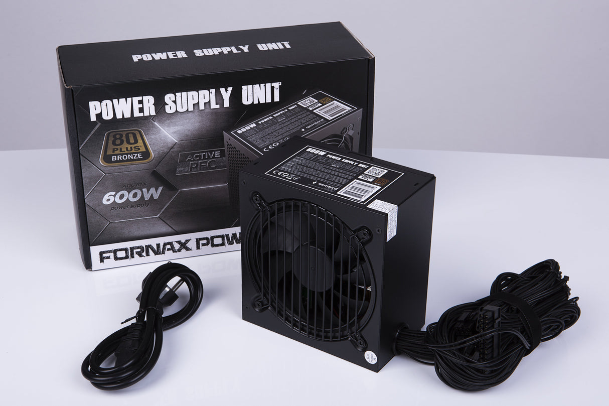 EAN 8716309097819 - Gembird CCC-PSU80P-BBP-600 unidad de fuente de alimentación 600 W 24-pin ATX ATX Negro imagen 3