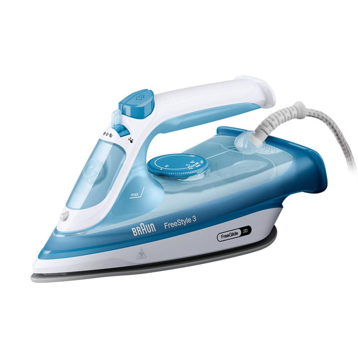 Fi 3144 Bl Ws Bl Dampfbügeleisen 2400w Freeglide 3d Technologie