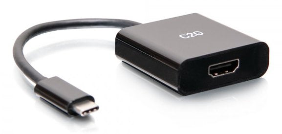 EAN 0757120544593 - C2G C2G54459 0,2 m USB Tipo C Negro imagen 1