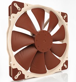 Noctua Nf-A20 Flx Ventilador 20 Cm Beige, Marrón