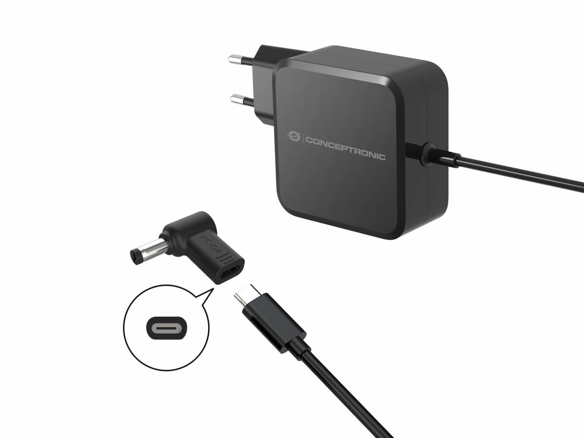 EAN 4015867237755 - Conceptronic ABBY15PC04 accesorio para portatil Clavija de adaptador de corriente para ordenador portátil imagen 4