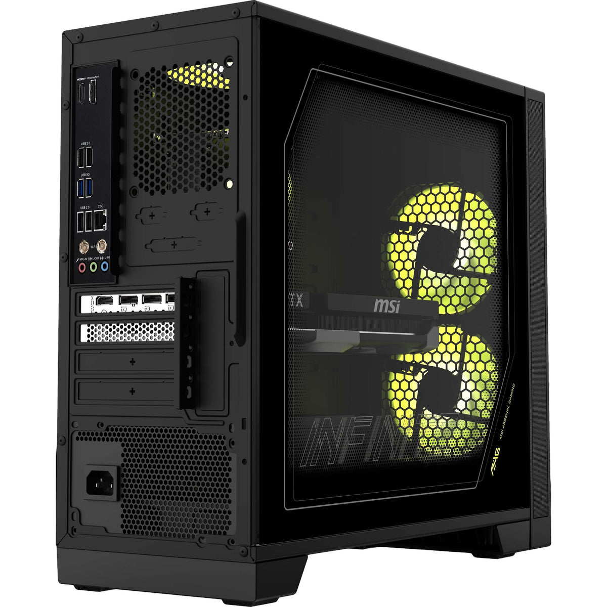 Pc Gaming Msi Mag Infinite S Ai 2nvl5 016eu Intel Core Ultra 5 225f 16gb Ram 512gb Ssd Geforce Rtx 5060 Windows 11 Home Negro