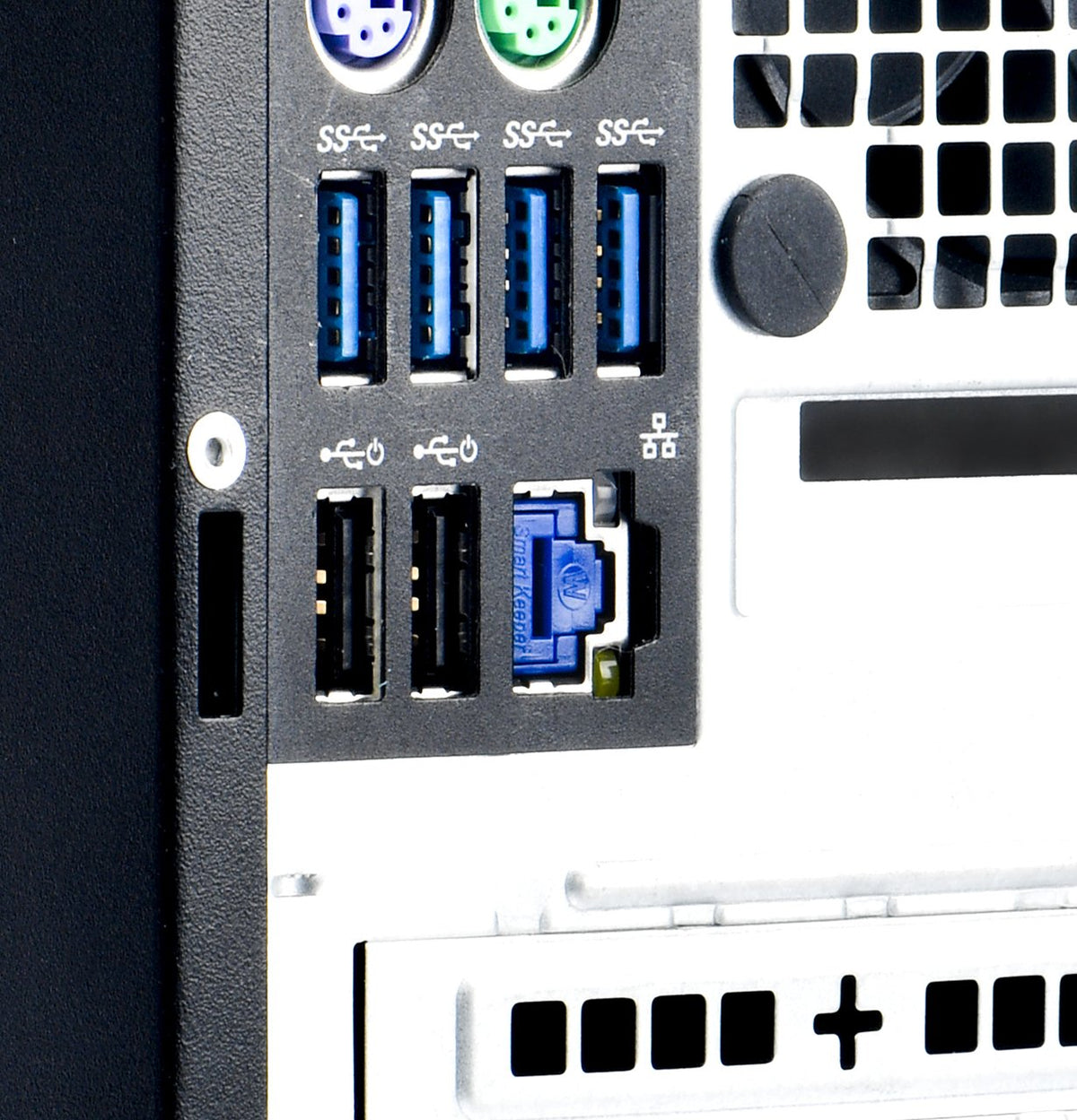 Smartkeeper Essential Rj45 Port Lock (Nl03), Cerradura De Embutir Código De Color Azul Oscuro, 12 Piezas Nl03p1db