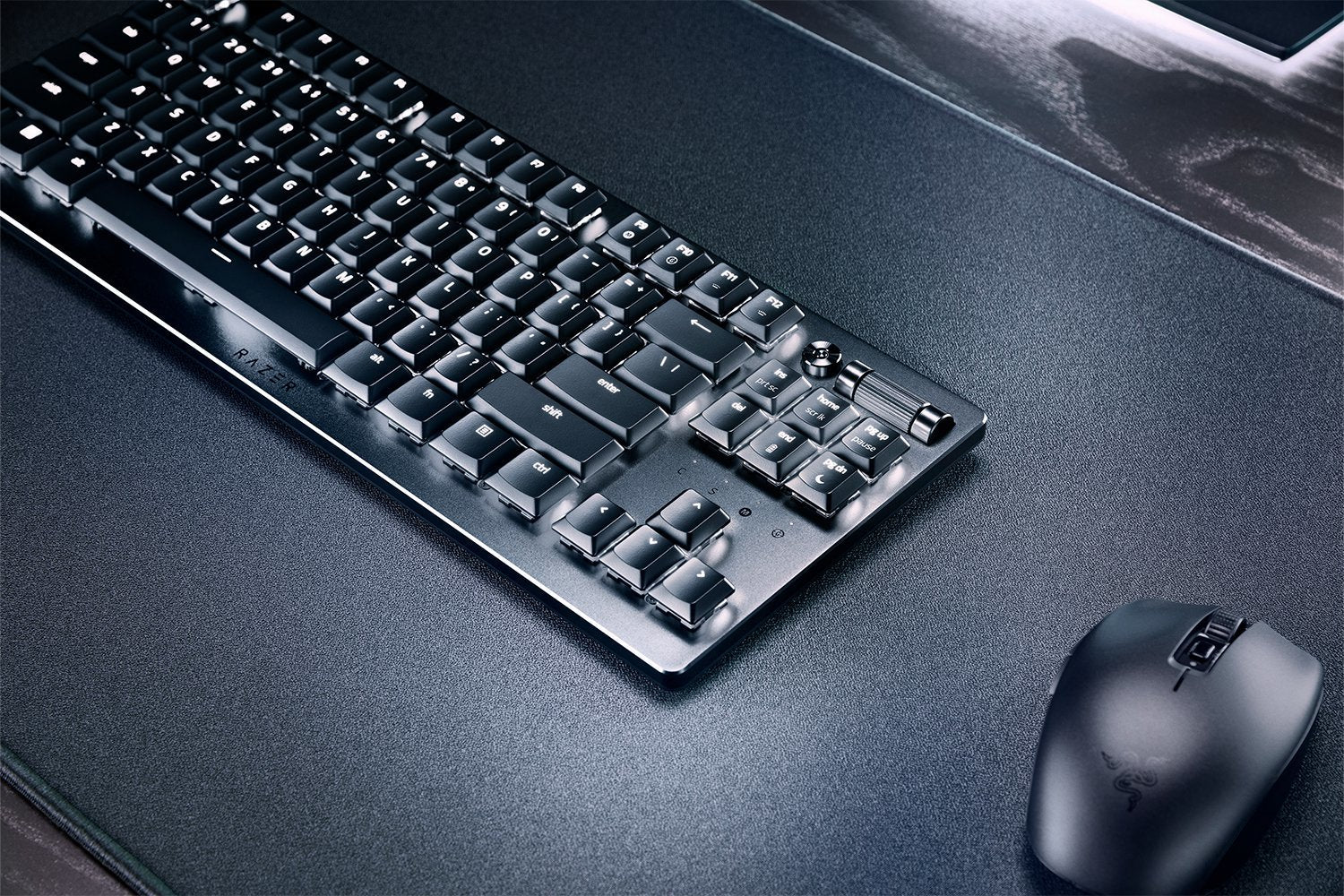Teclado Inglés Razer Deathstalker V2 Pro Tenkeyless Usb + Bluetooth Qwerty Ee. Uu. Negro