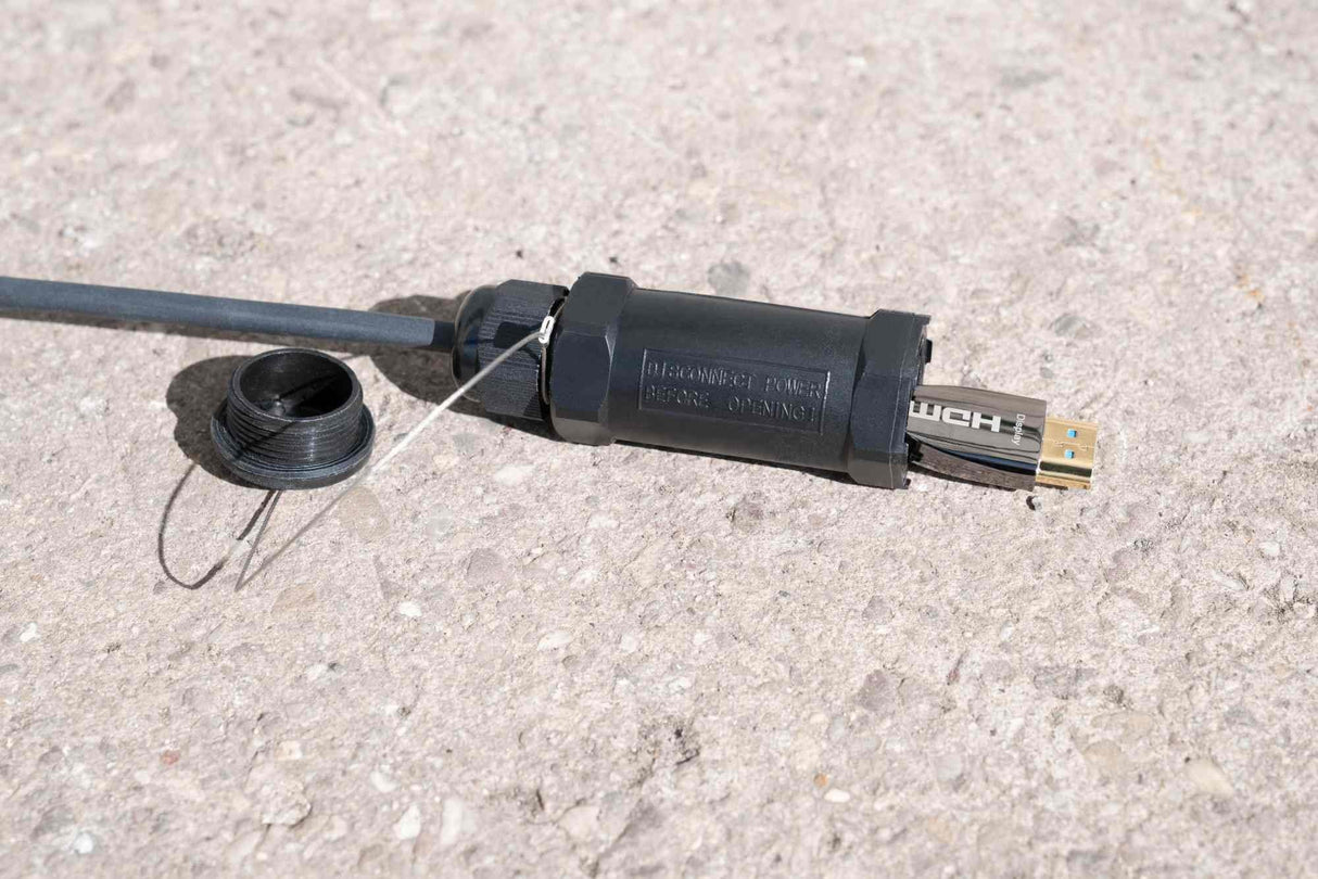Python Aoc Hybrid Hdmi® 2.0b Cable, Stahlarmiert, 20m