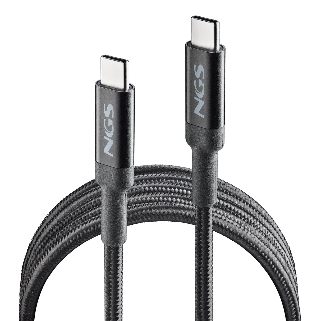 EAN 8435430625585 - NGS KNOT 100W-2 cable USB USB 2.0 2 m USB C Negro imagen 1