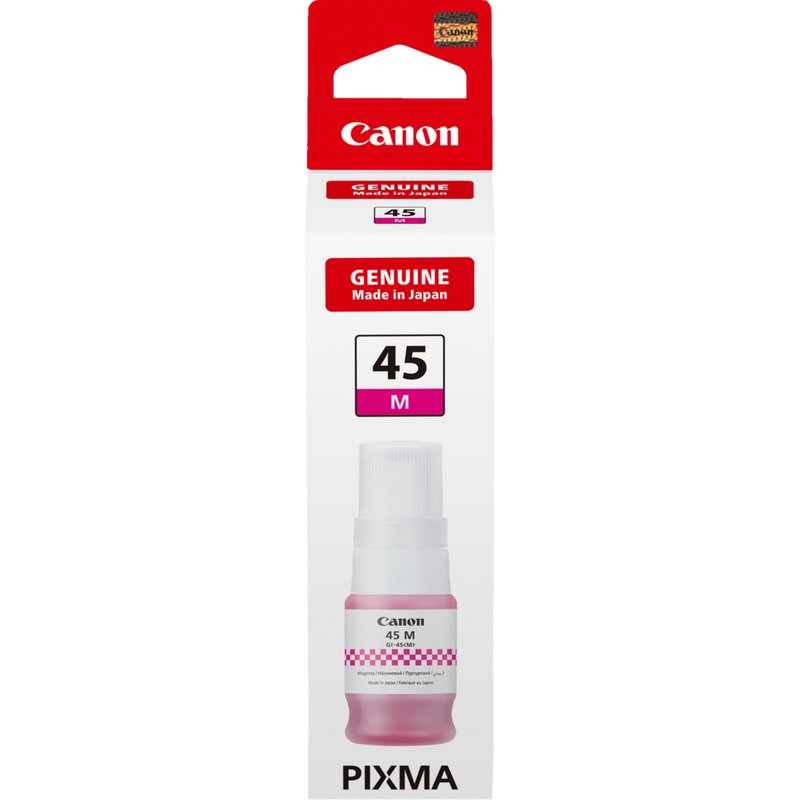 Canon Gi45 Magenta Botella De Tinta Original - Gi45m/6286c001